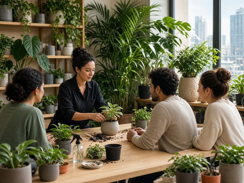 Workshop seat at Plants Stratpando